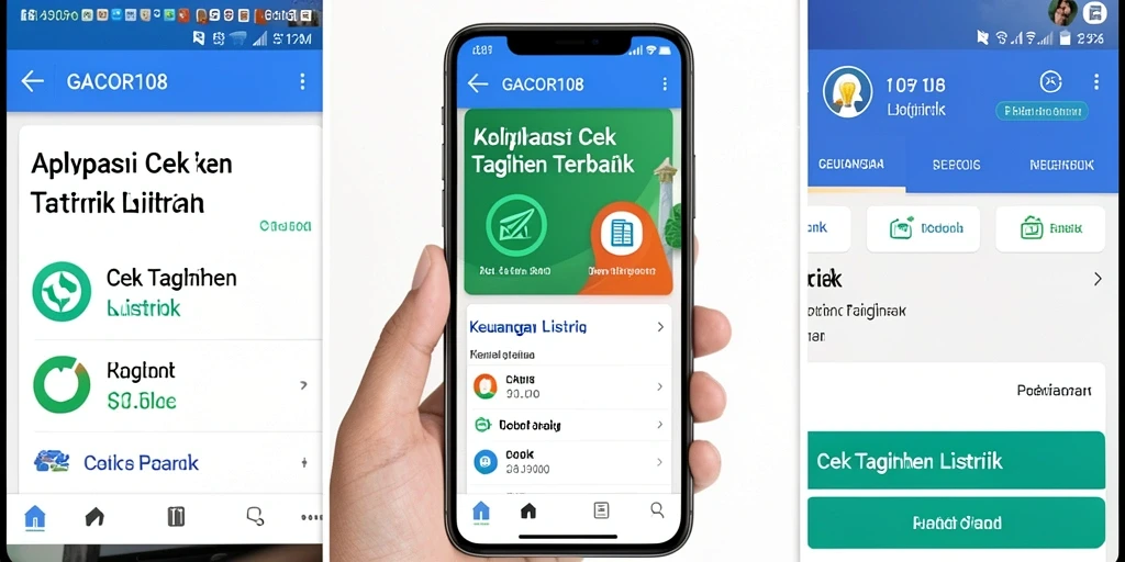 Tampilan antarmuka GACOR108 yang sederhana dan informatif.