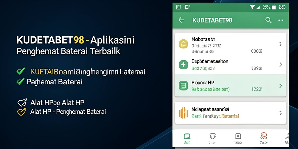 Tampilan antarmuka pengguna KUDETABET98 yang ramah dan fungsional.