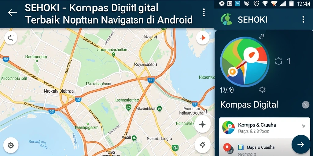 Tampilan antarmuka SEHOKI yang jelas dan fungsional untuk navigasi.
